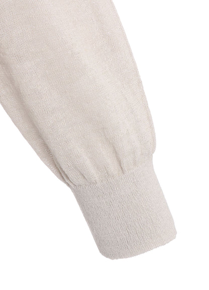 JERSEY CARDIGAN WITH COLLAR