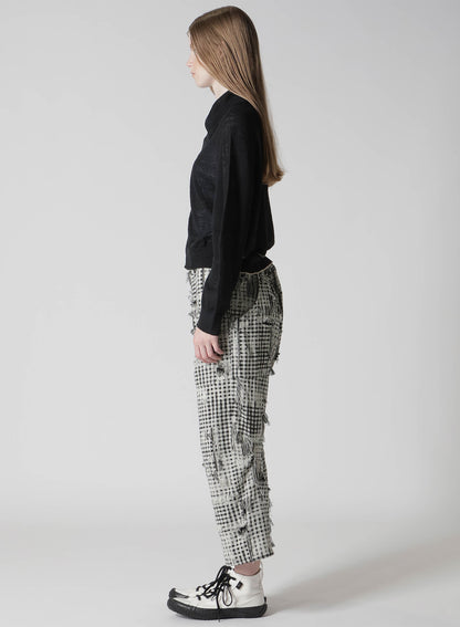 JERSEY CARDIGAN WITH COLLAR