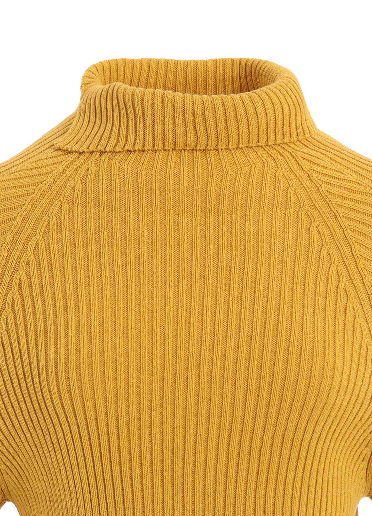 RIB EYELET LONG-SLEEVE KNIT