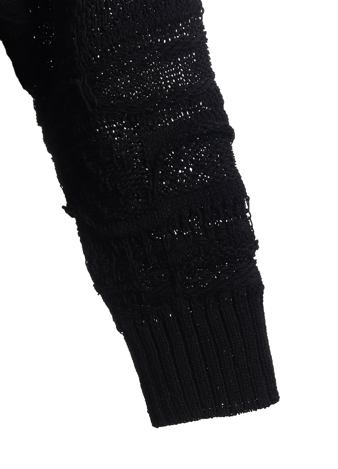 3D CABLE KNIT BIG PULLOVER