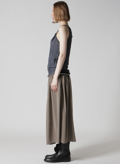 3D CABLE KNIT TANKTOP