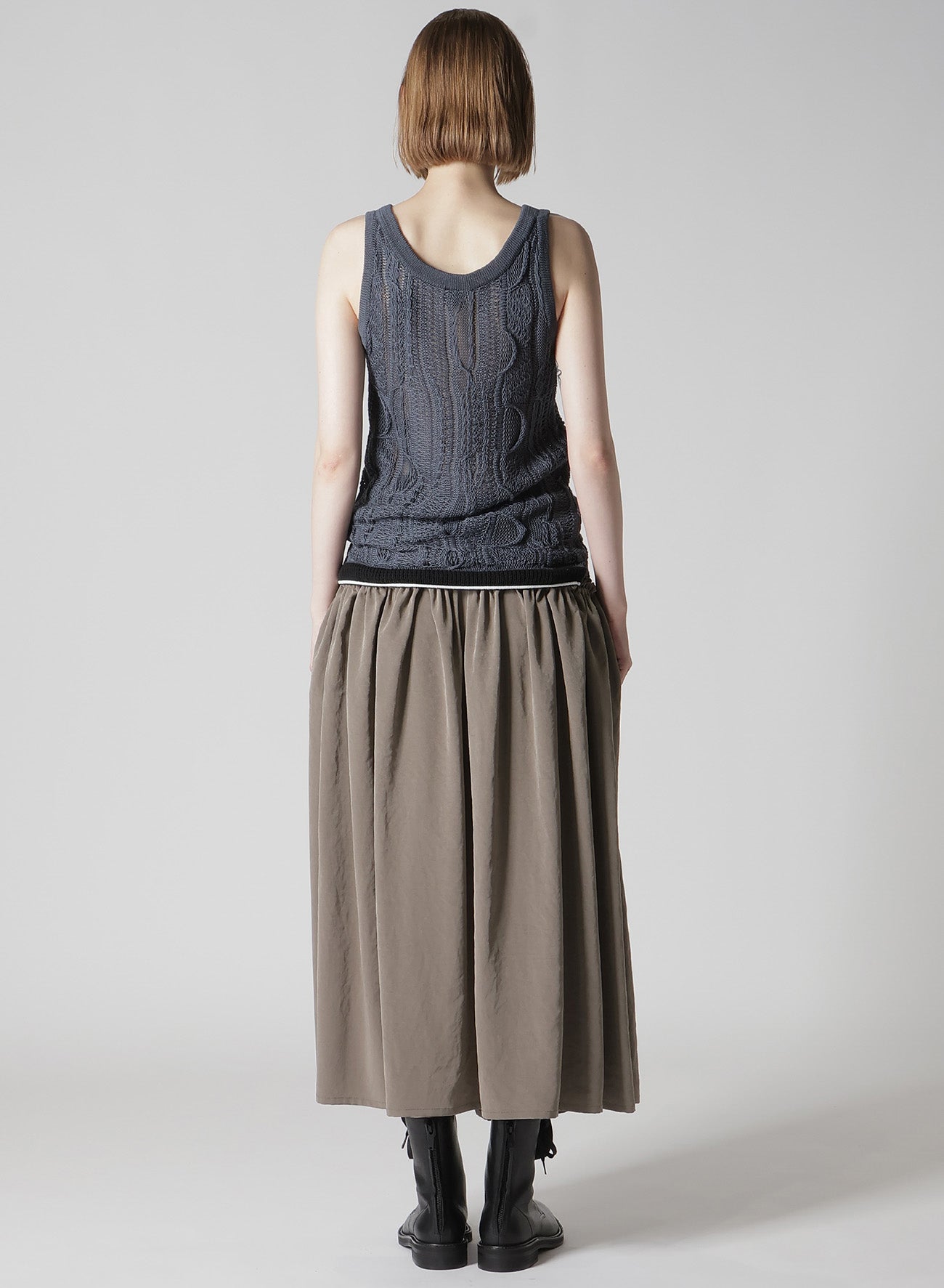 3D CABLE KNIT TANKTOP