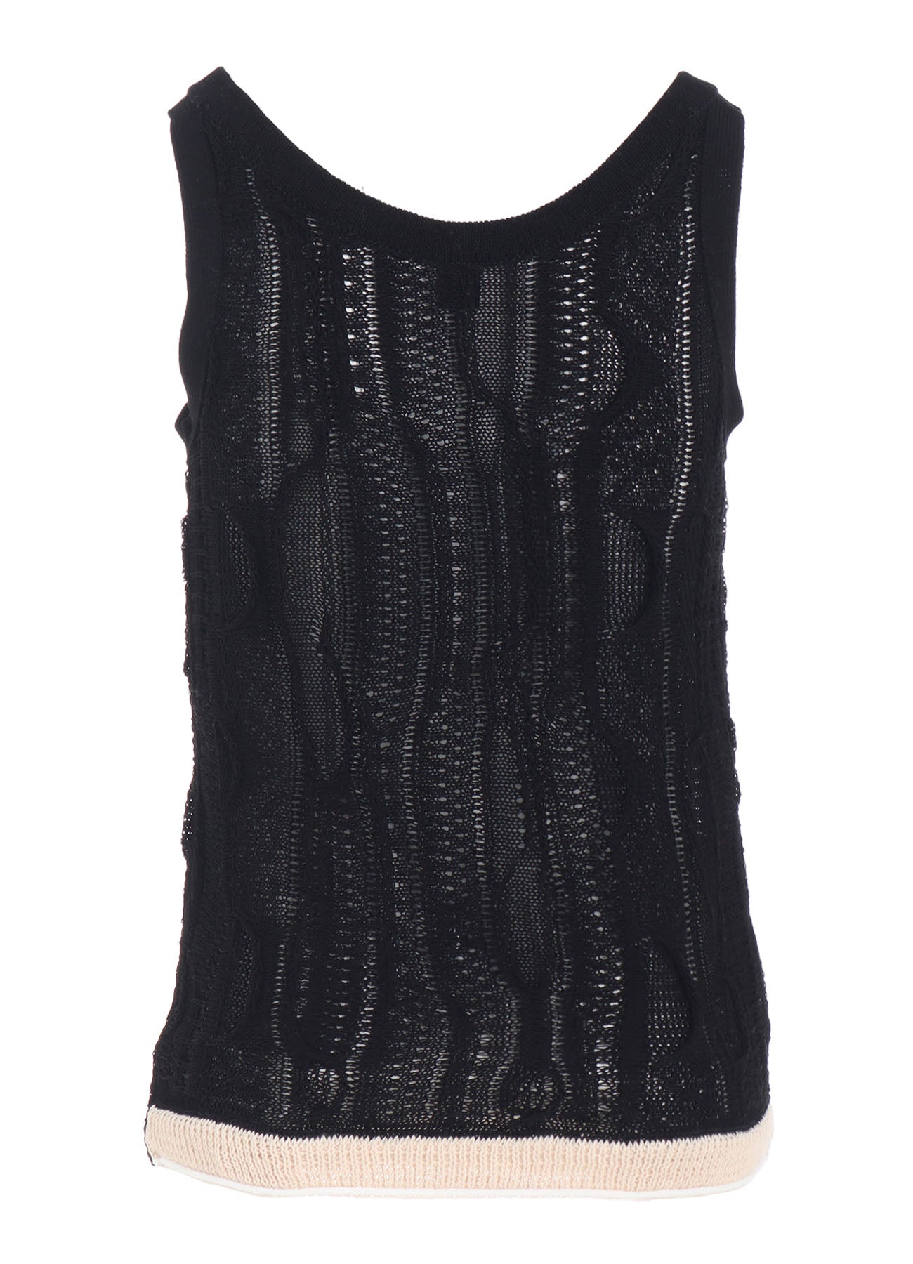 3D CABLE KNIT TANKTOP