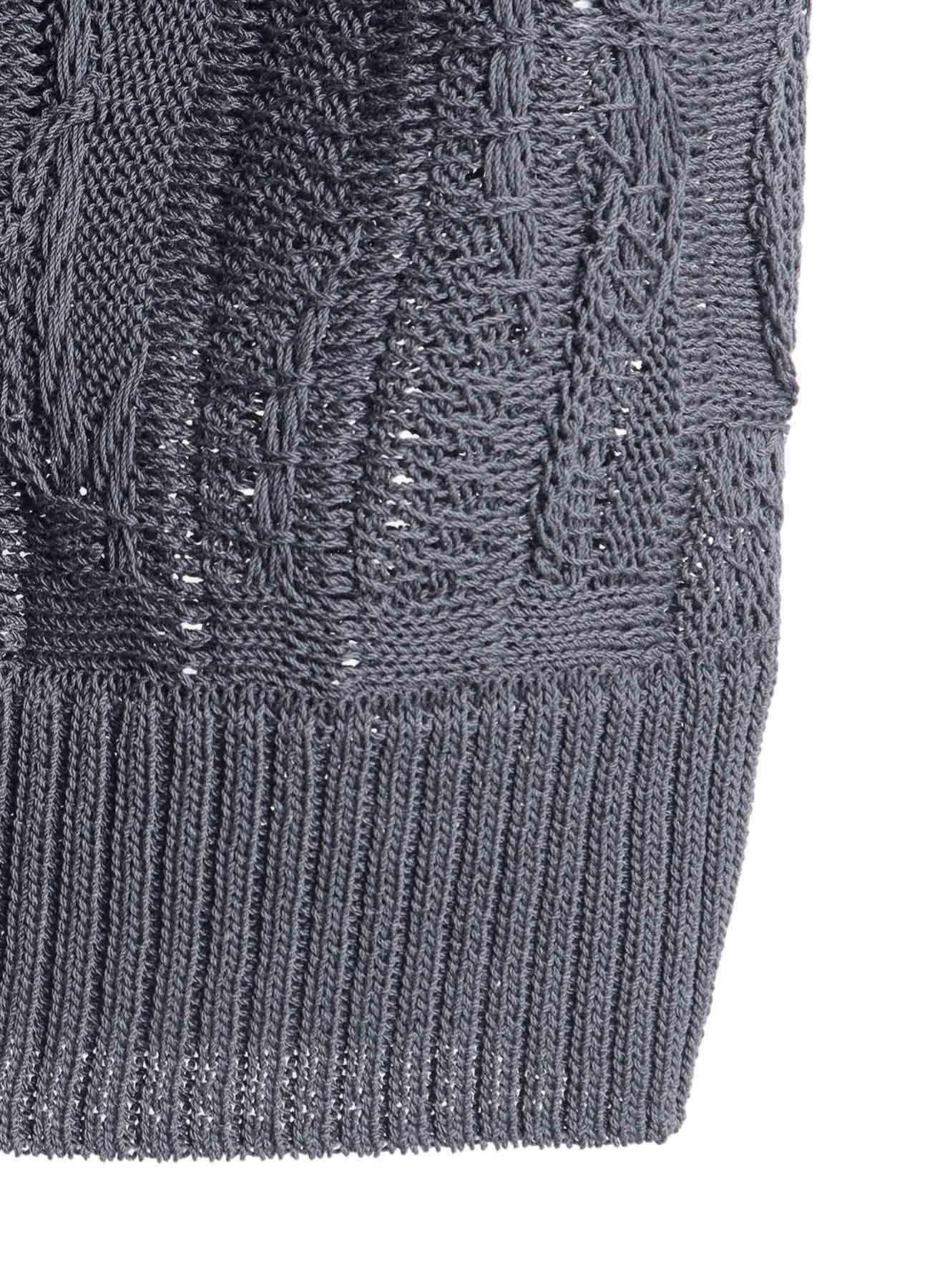 3D CABLE KNIT CARDIGAN