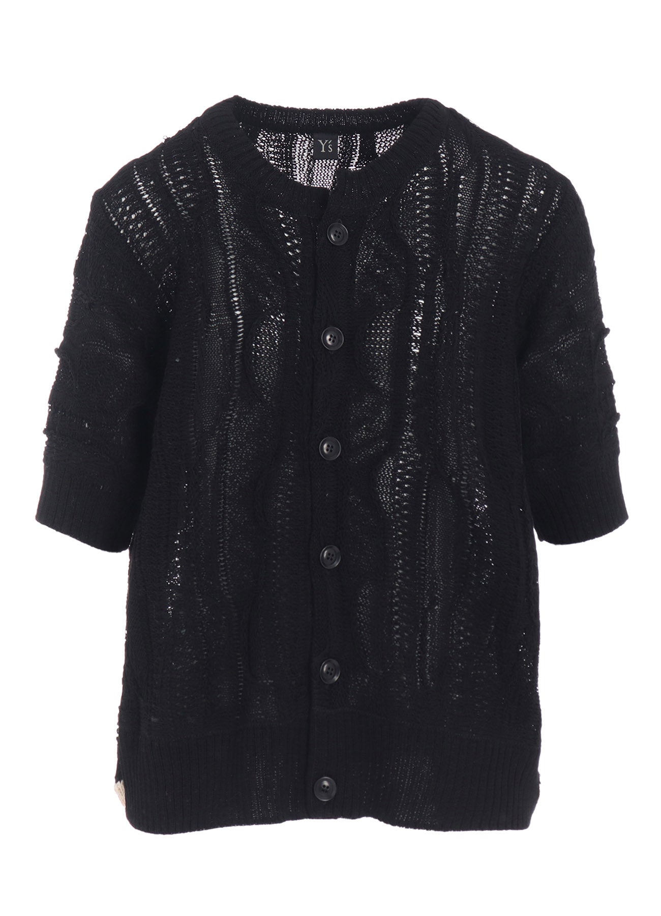 3D CABLE KNIT CARDIGAN