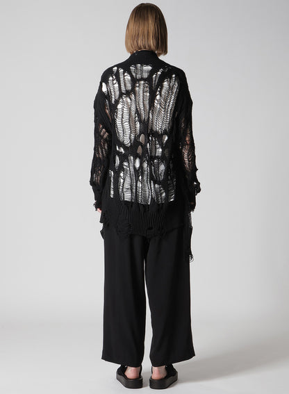 THREAD DESIGN KNIT CARDIGAN