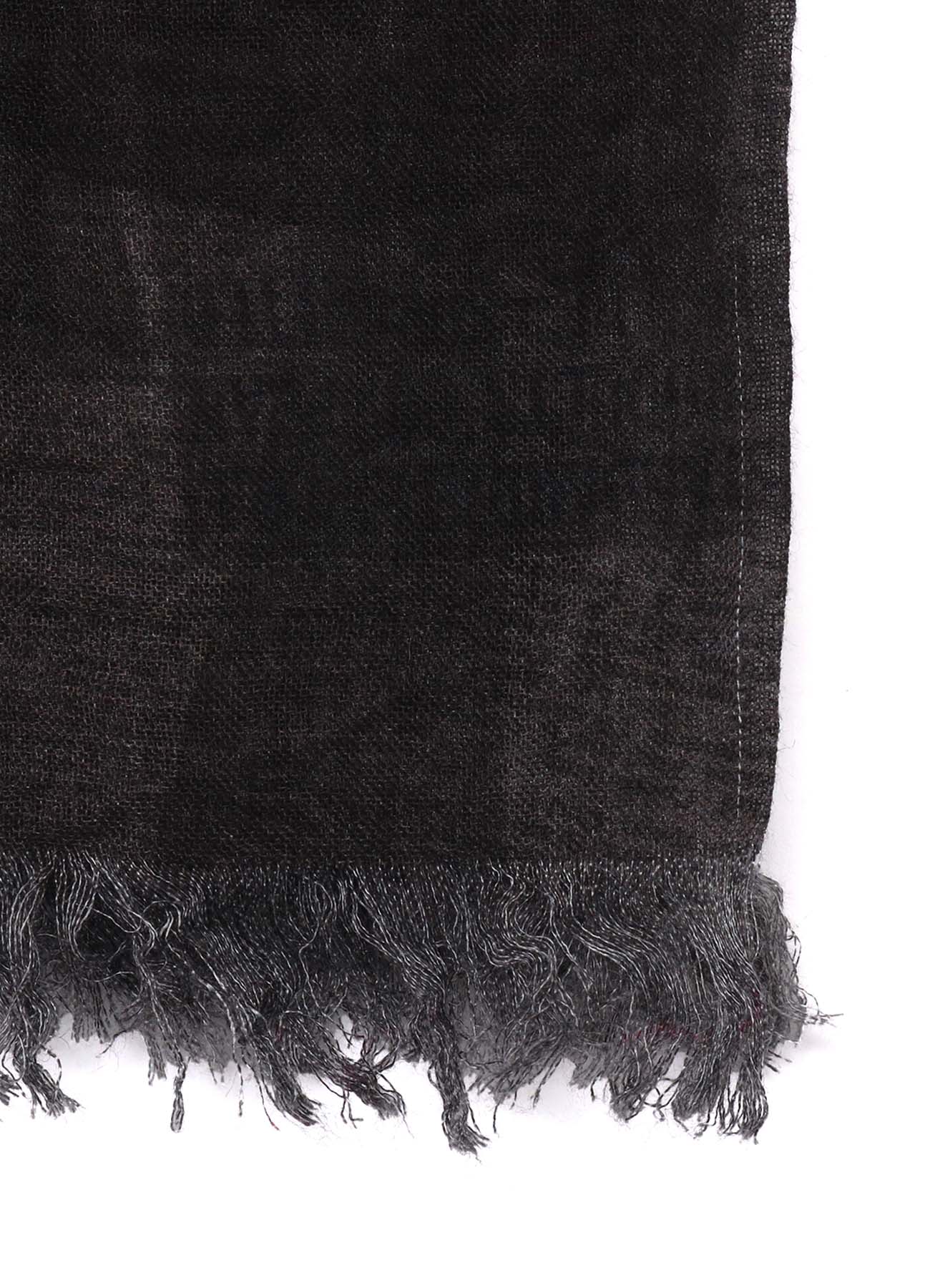 RAYON/LINEN NEWSPAPER PRINT SCARF