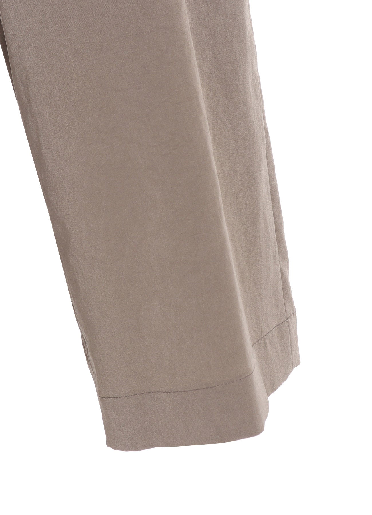 TA/PE CREPE DE CHINE STRING STRAIGHT PANTS