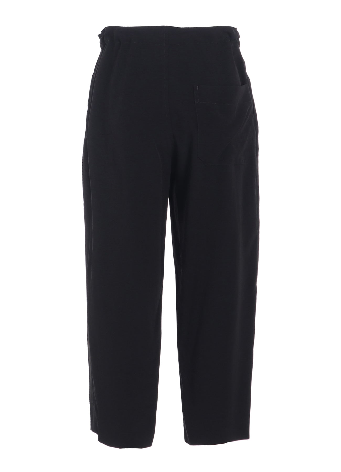 TA/PE CREPE DE CHINE STRING STRAIGHT PANTS