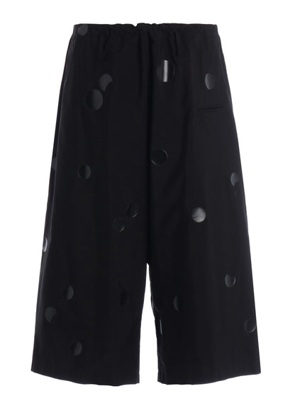100/2 BROAD DOT PIGMENT PRINT STRING WAIST PANTS