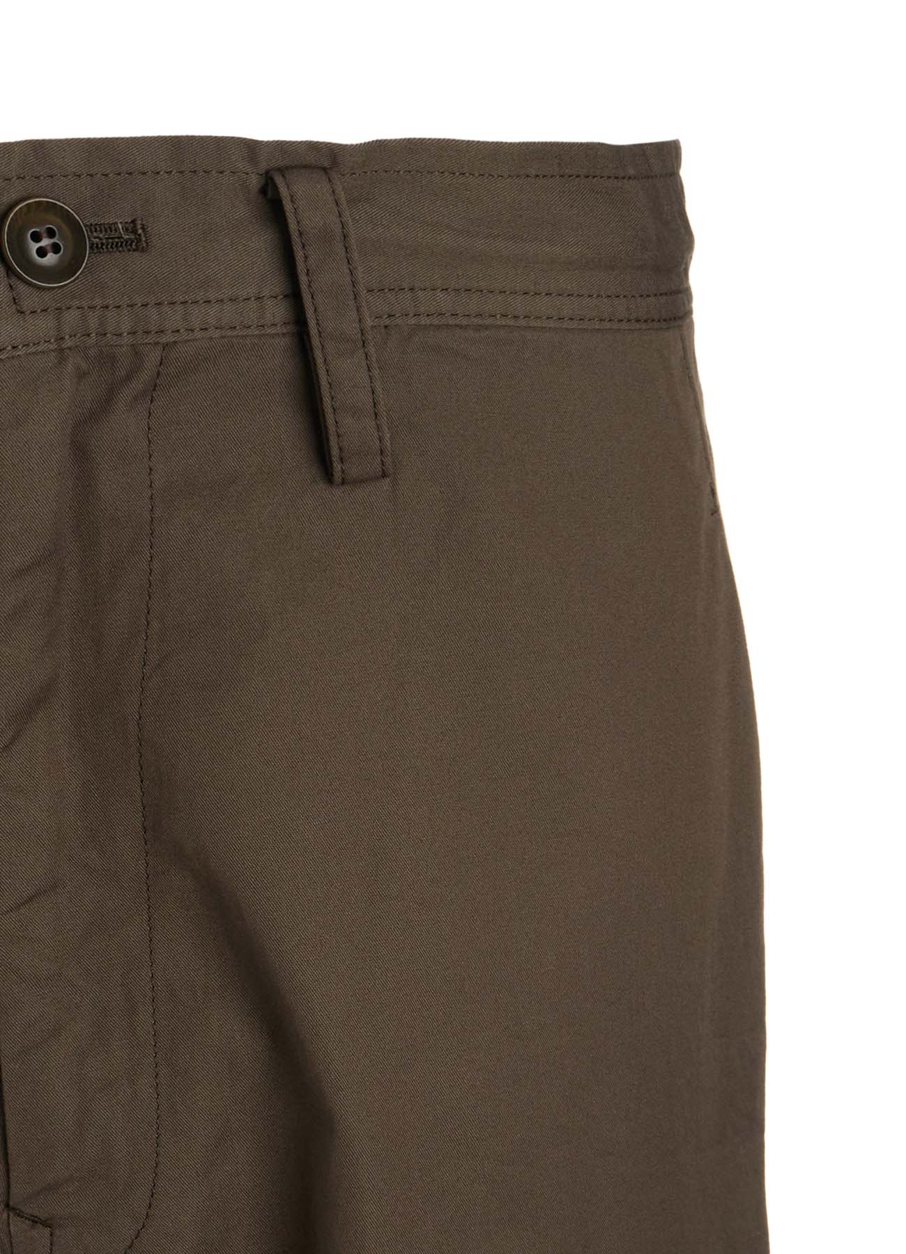 COTTON TWILL SEMI-WIDE CHINA PANTS