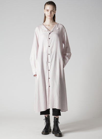 COTTON TWILL SEMI-WIDE CHINA PANTS