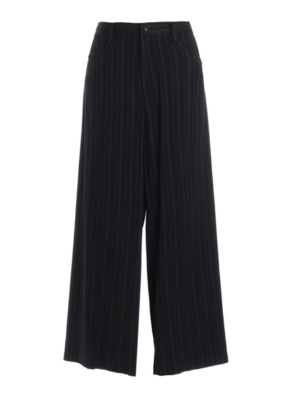 RY/ STRIPE LONG STRAIGHT PANTS