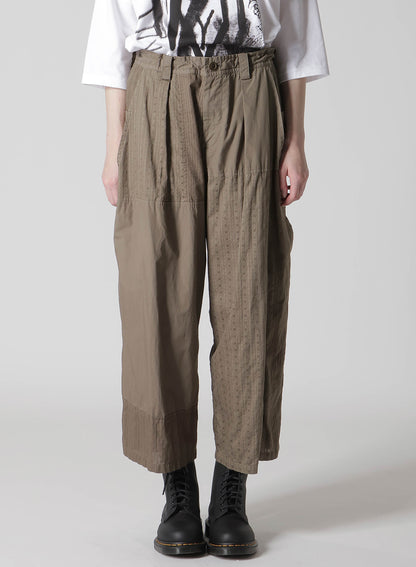 PATCHWORK BIG POCKET PANTS