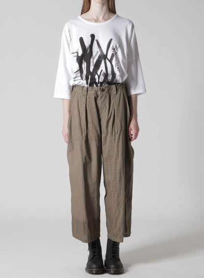 PATCHWORK BIG POCKET PANTS