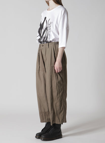 PATCHWORK BIG POCKET PANTS