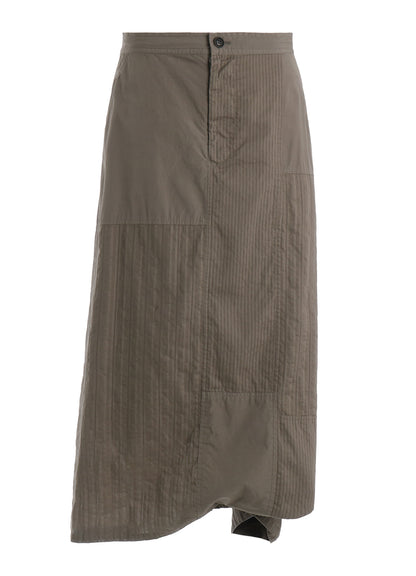 PATCHWORK PATCHED POCKET SKIRT PANTS