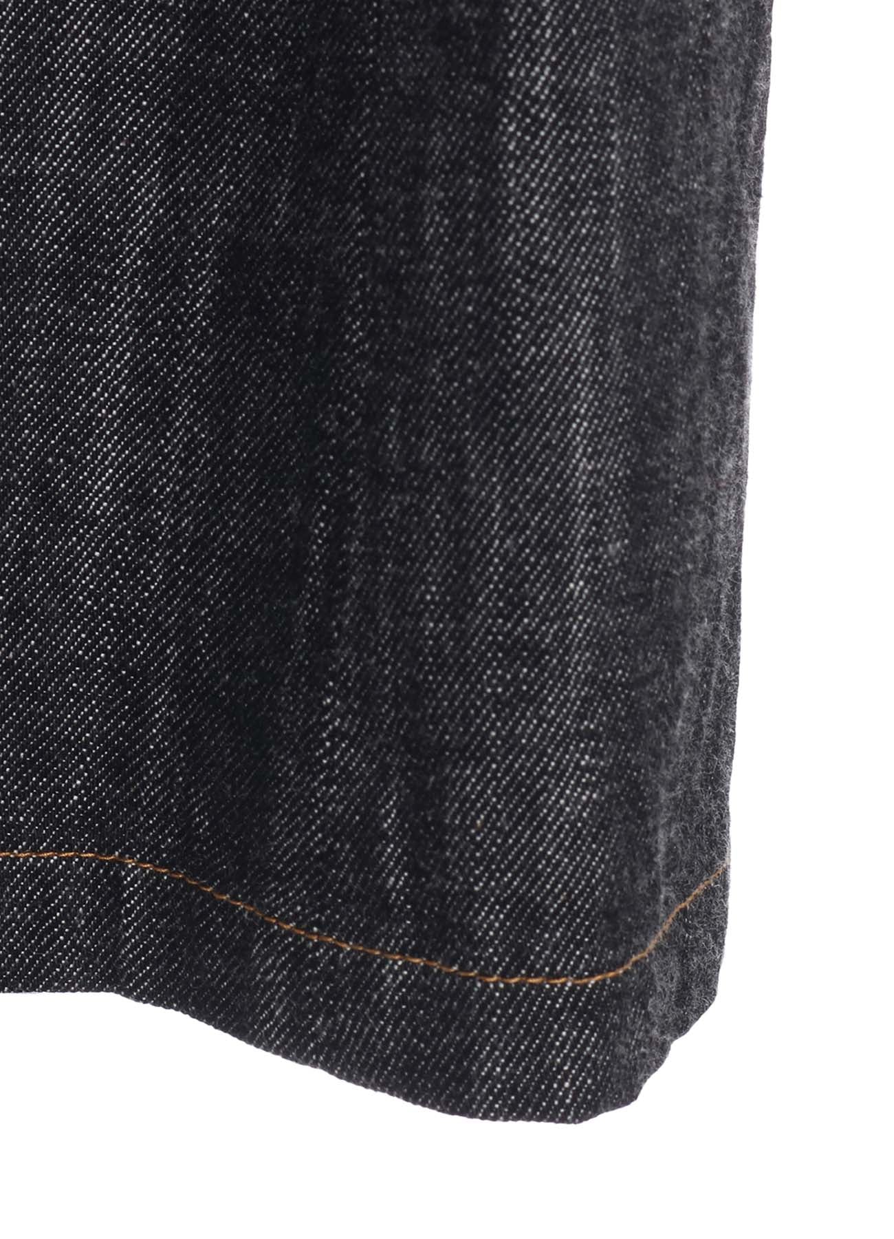 8OZ DENIM BIG FLAP SKIRT – THE SHOP YOHJI YAMAMOTO