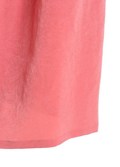 TA/PE CREPE DE CHINE DOUBLE GATHERED SKIRT