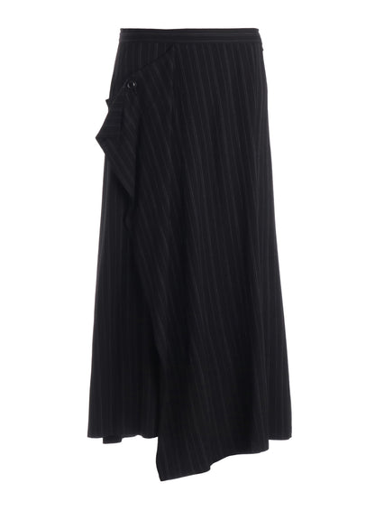 RY/ STRIPE TRIANGLE FRONT STITCH SKIRT