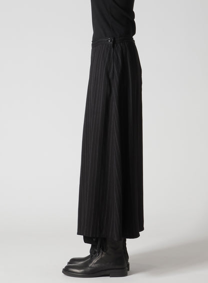 RY/ STRIPE TRIANGLE FRONT STITCH SKIRT