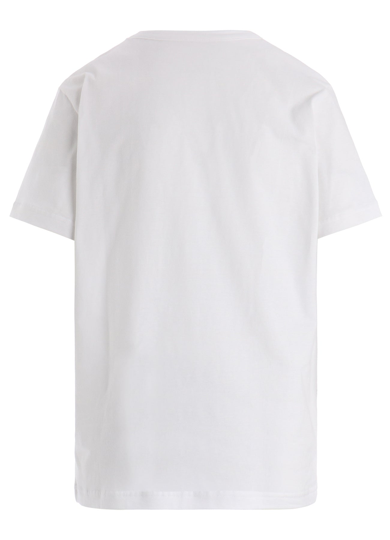 COTTON JERSEY LACE PRINT SHORT SLEEVE TEE