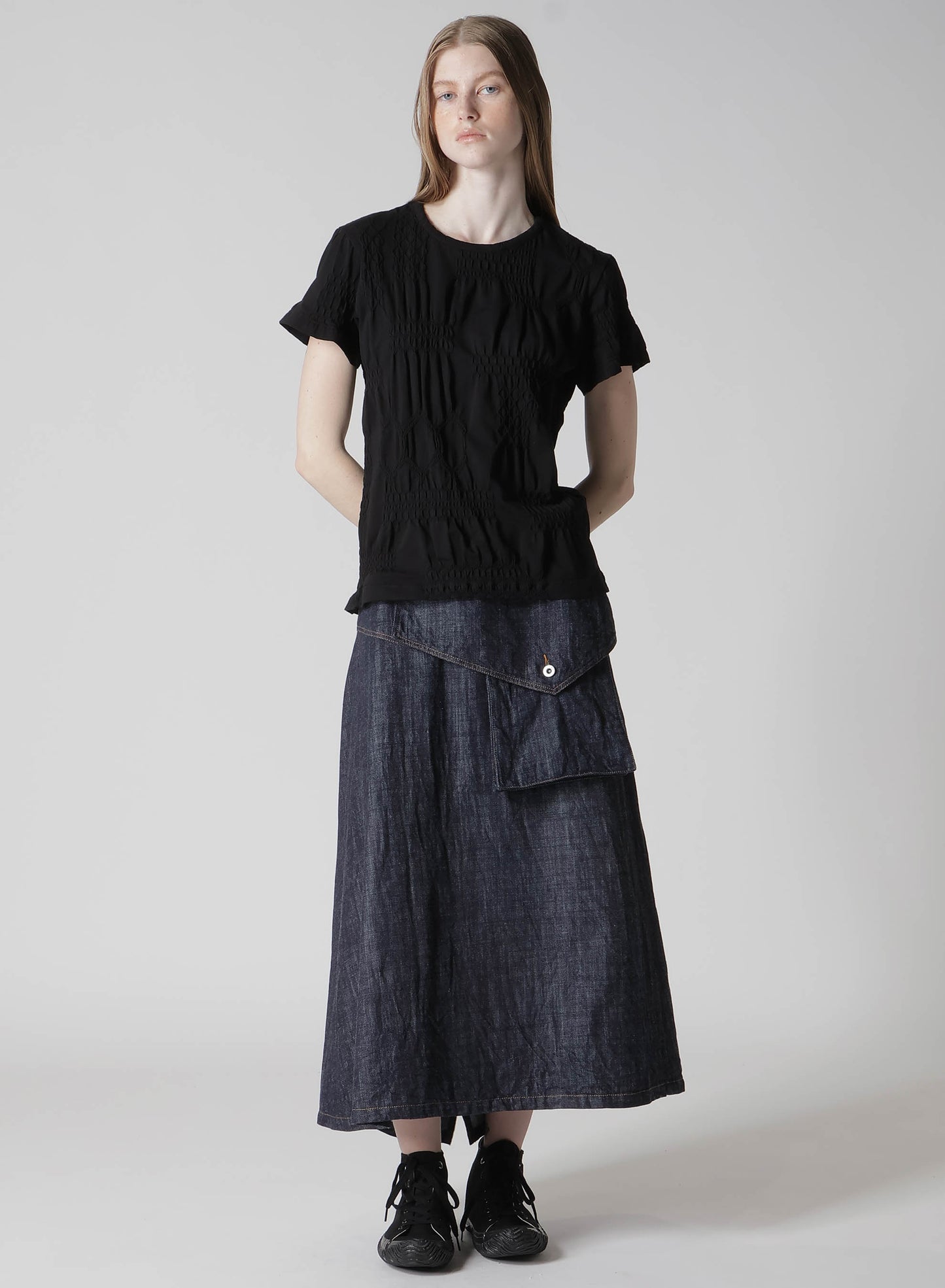 SMOCKING JQ SHORT SLEEVE TEE