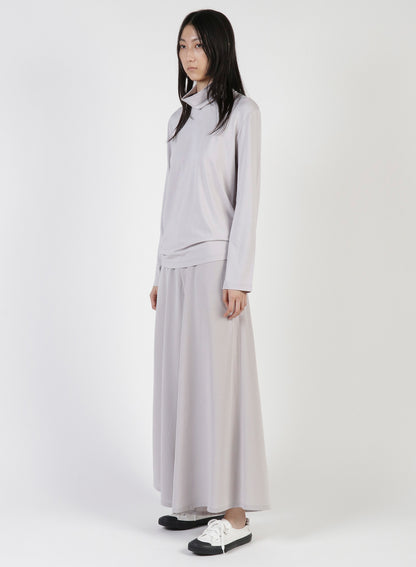 SMOCKING JQ GATHERED COLLAR PULLOVER