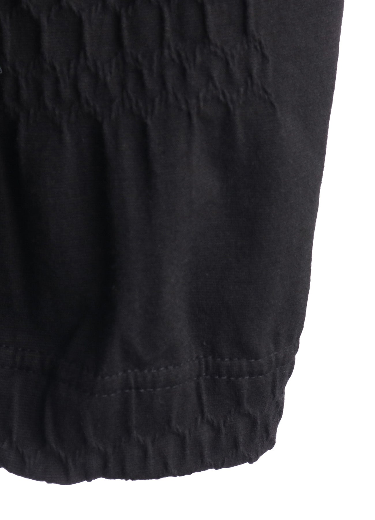 SMOCKING JQ ASYMMETRIC 3/4 SLEEVE TEE