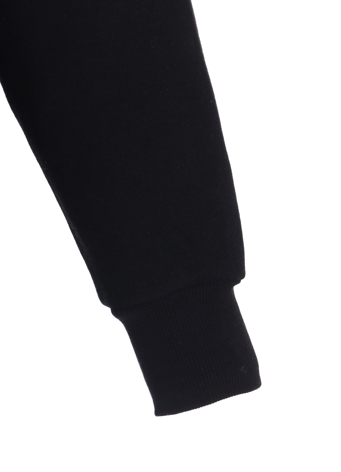 FRENCHTERRY HAND STITCH BACK ZIP PULLOVER