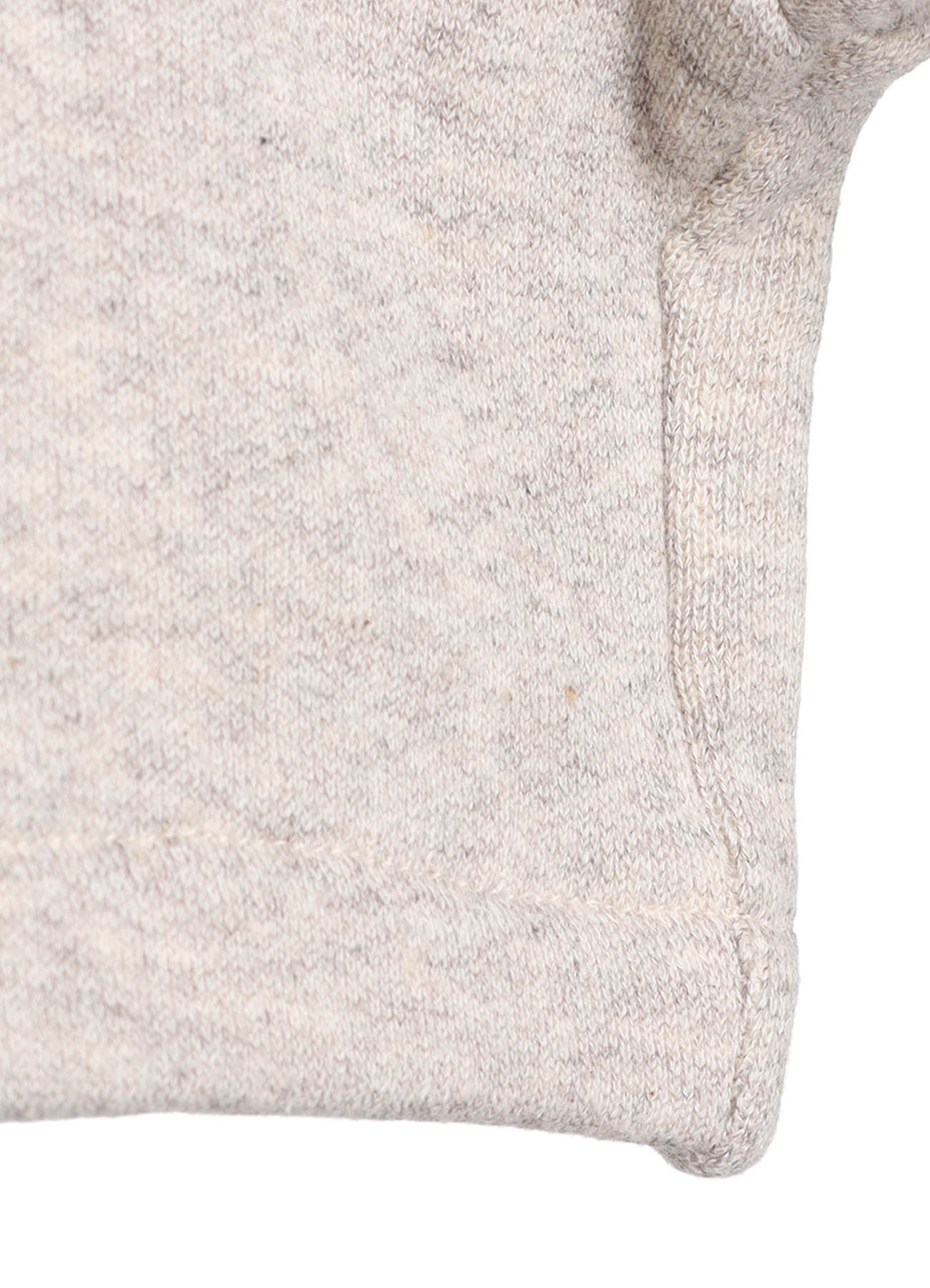 FRENCHTERRY HAND STITCH HOODED CARDIGAN