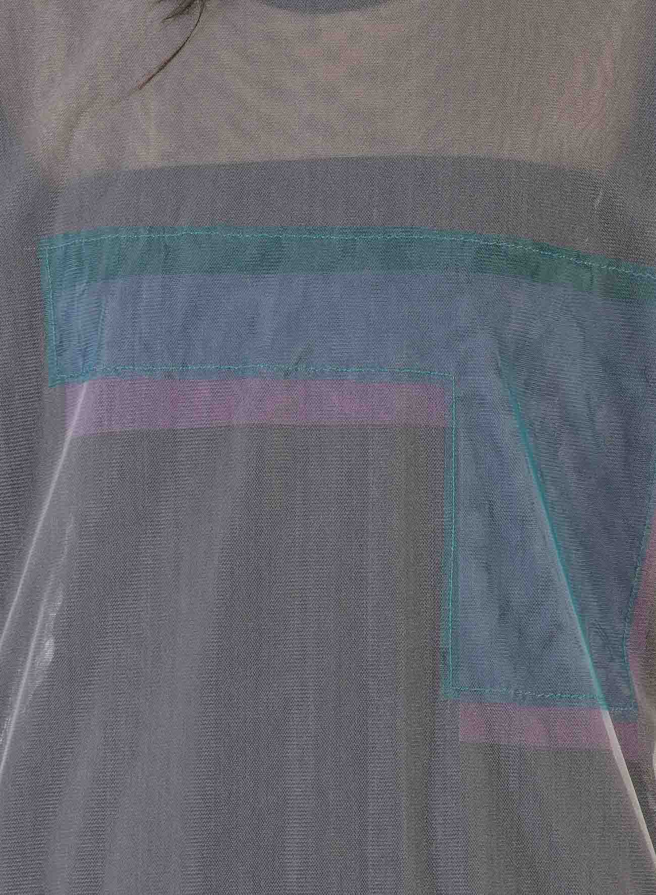 MERCERIZED RIB HIGH NECK LONG SLEEVE TEE