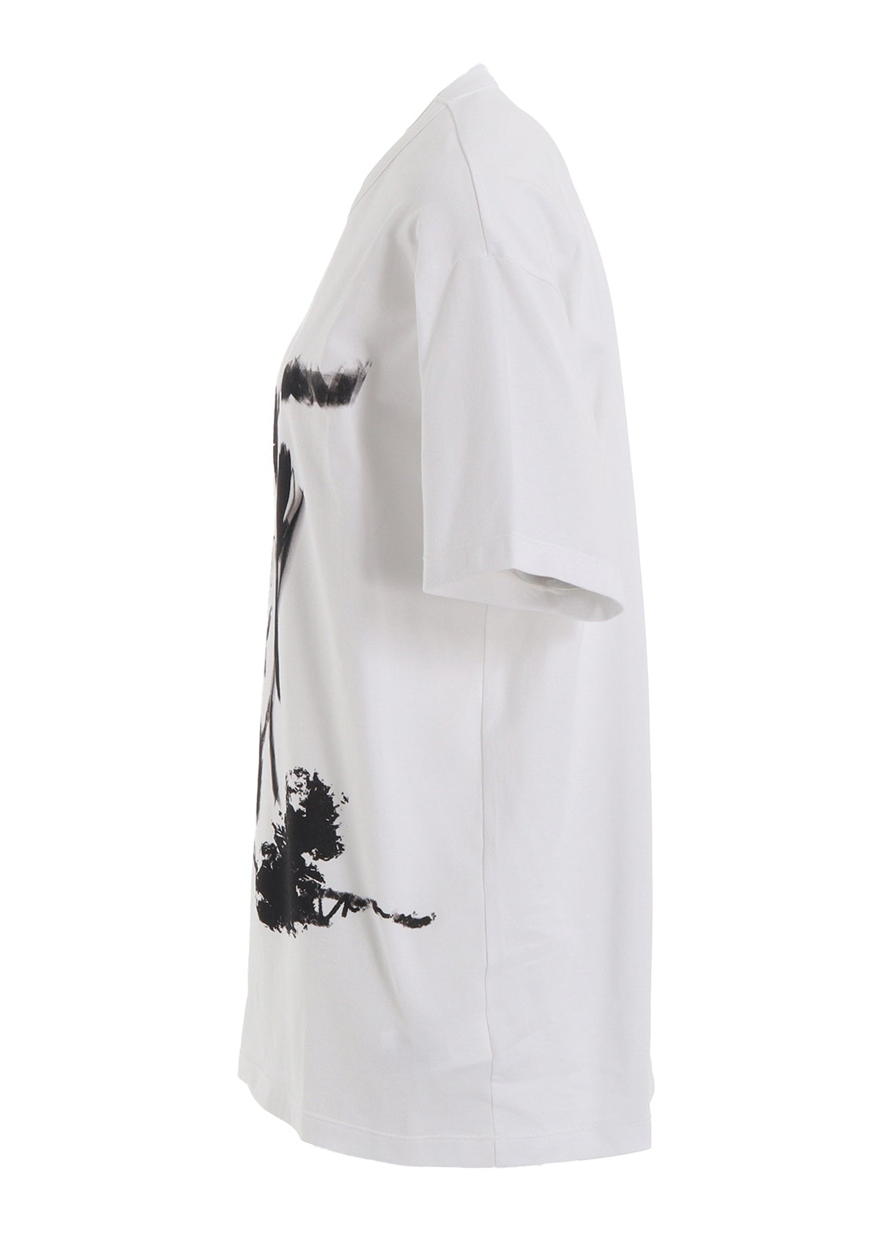 "Y" PIGMENT-PRINT HALF-SLEEVE TEE