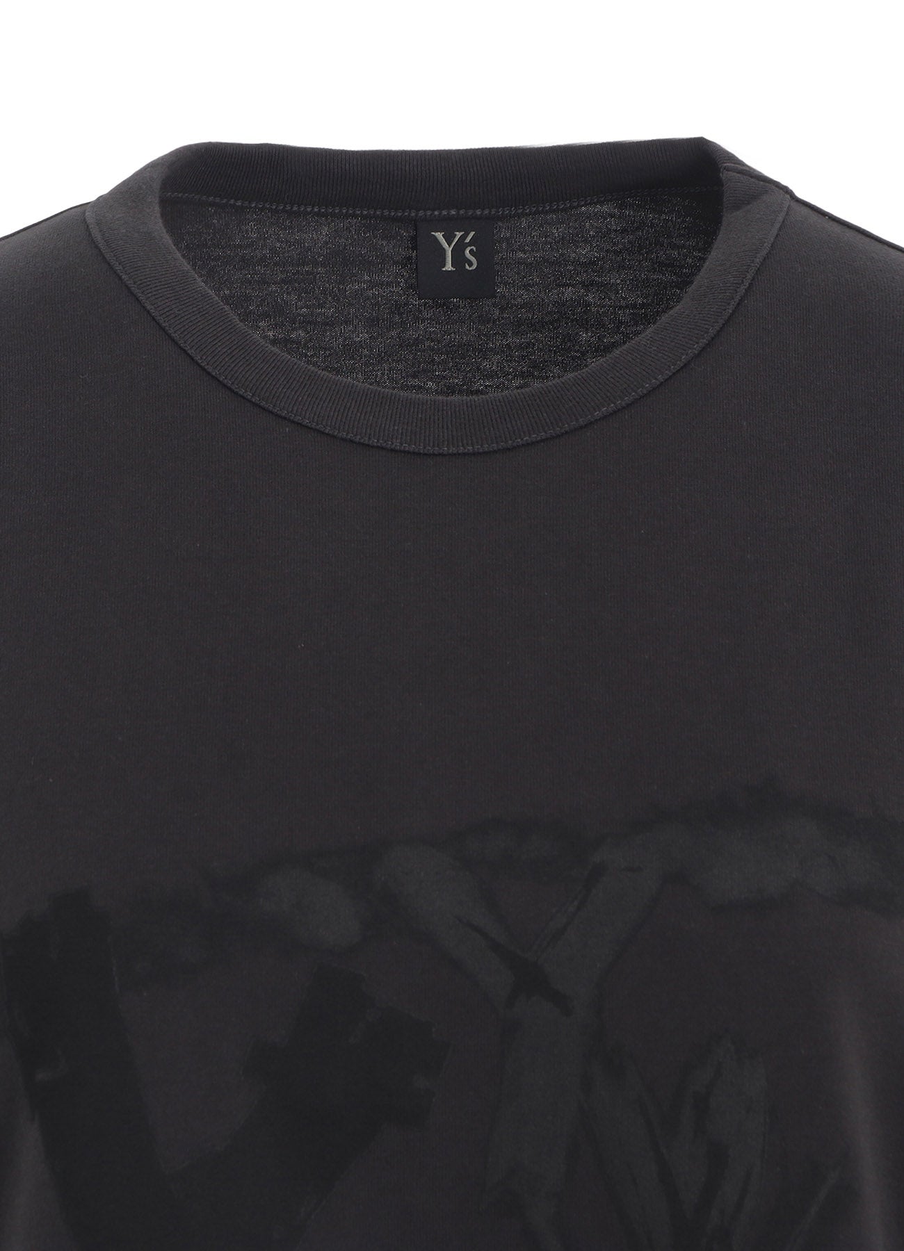 "Y" PIGMENT-PRINT HALF-SLEEVE TEE