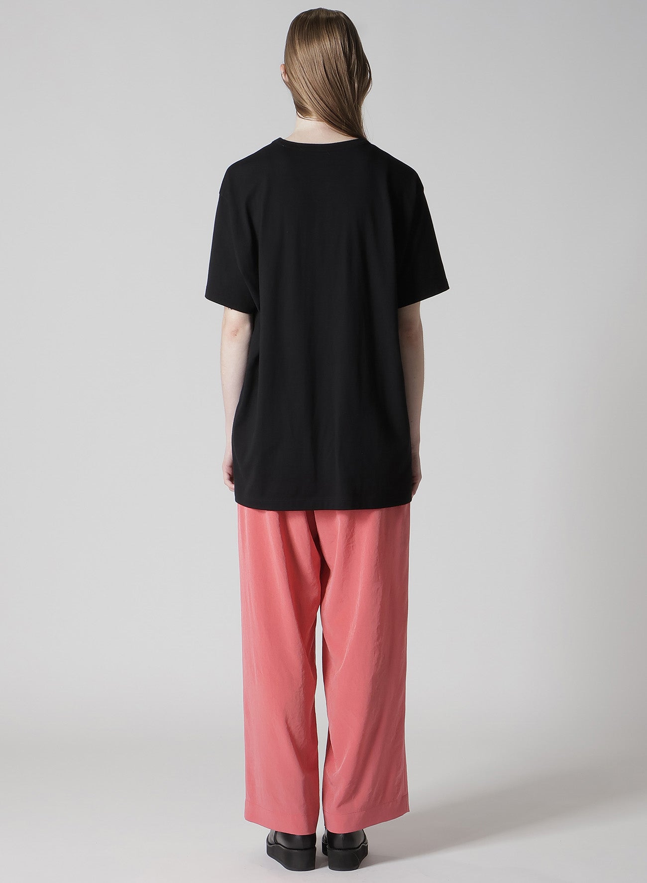 "Y" PIGMENT-PRINT HALF-SLEEVE TEE