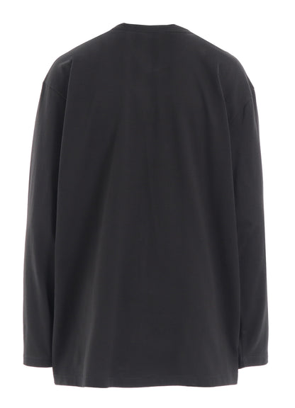 "Y" PIGMENT-PRINT LONG-SLEEVE TEE