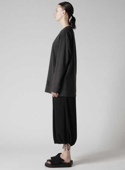 "Y" PIGMENT-PRINT LONG-SLEEVE TEE