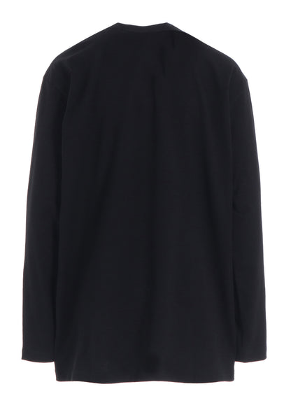 "Y" PIGMENT-PRINT LONG-SLEEVE TEE