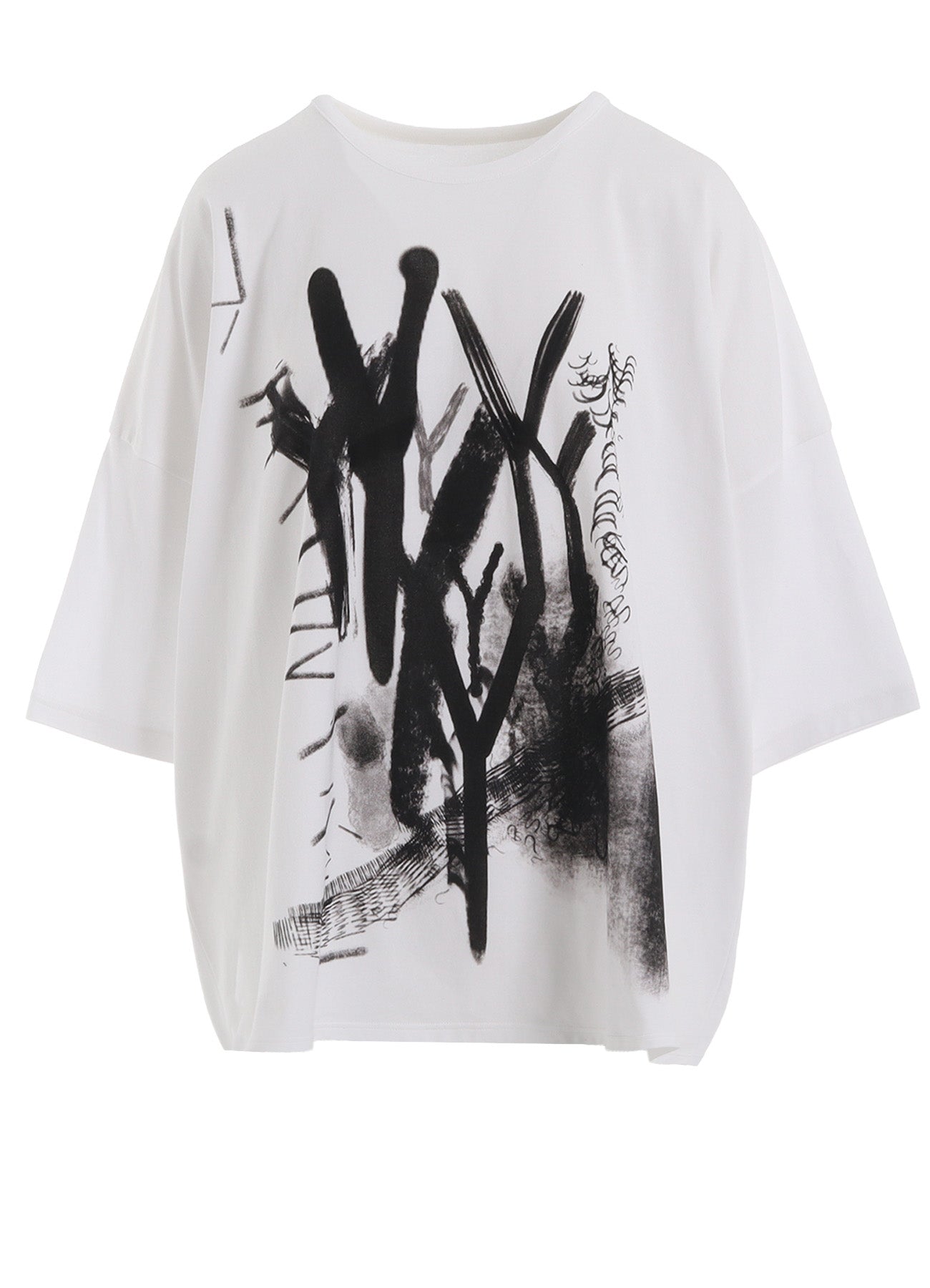 "Y" PIGMENT-PRINT BIG TEE
