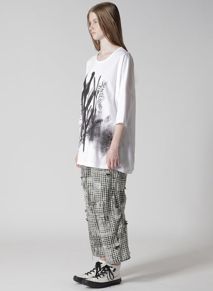 "Y" PIGMENT-PRINT BIG TEE