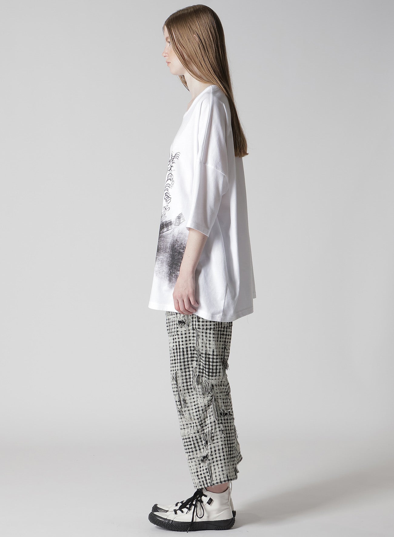 "Y" PIGMENT-PRINT BIG TEE