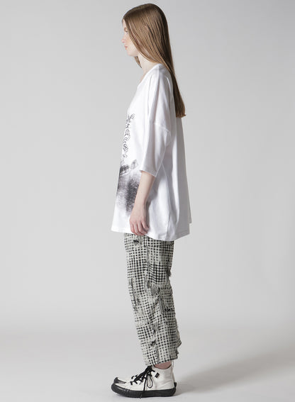 "Y" PIGMENT-PRINT BIG TEE