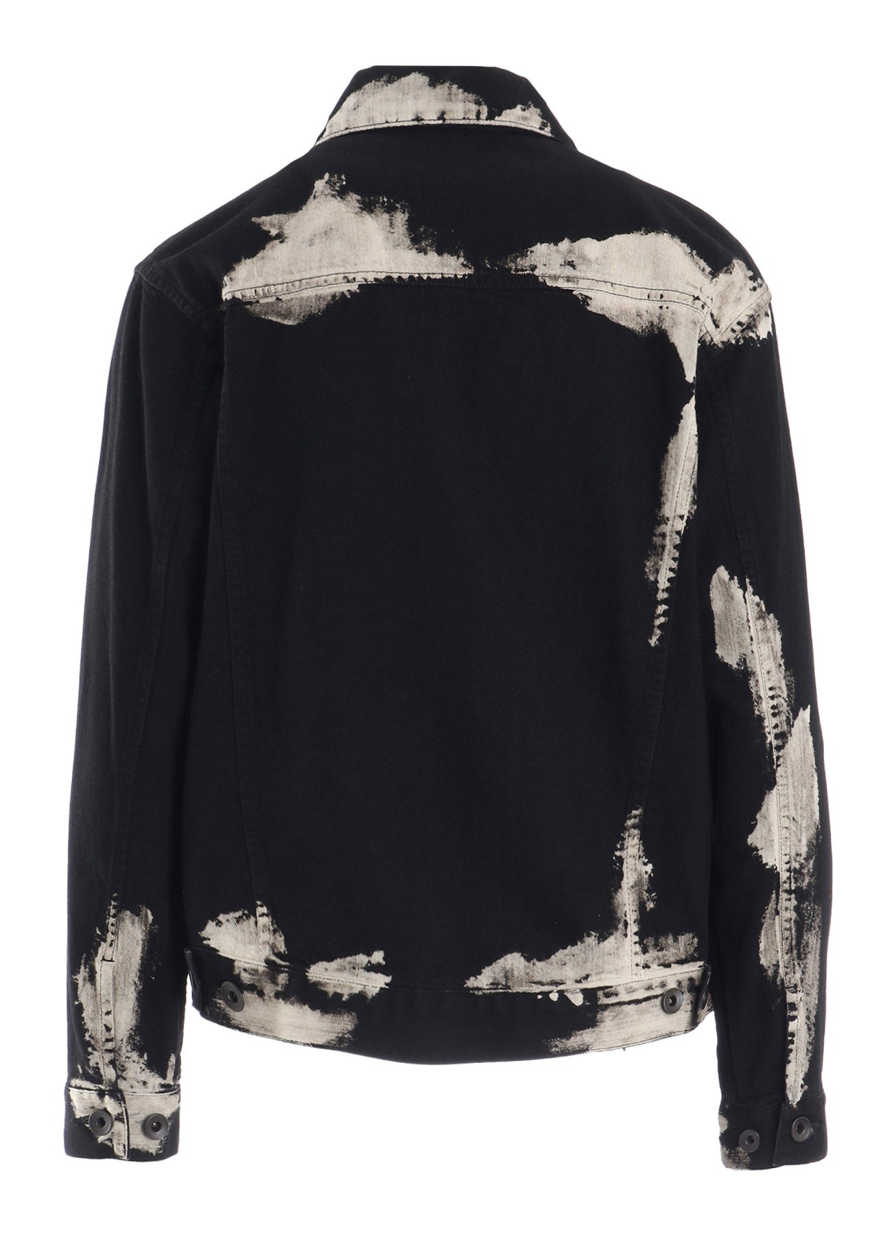 8OZ DENIM BRUSH BLEACH PANEL DENIM JACKET – THE SHOP YOHJI YAMAMOTO