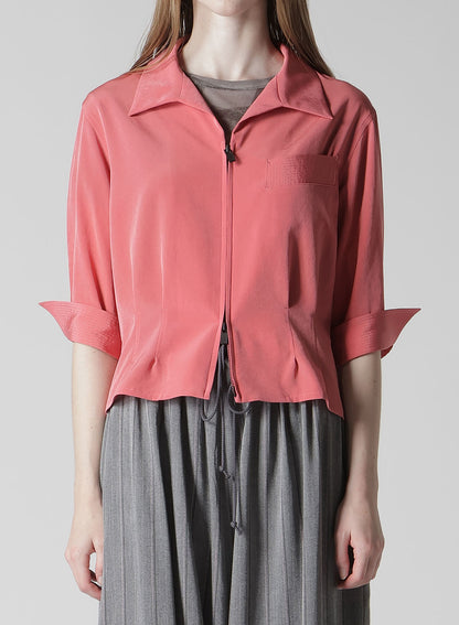 TA/PE CREPE DE CHINE 3/4 SLEEVE BLOUSE