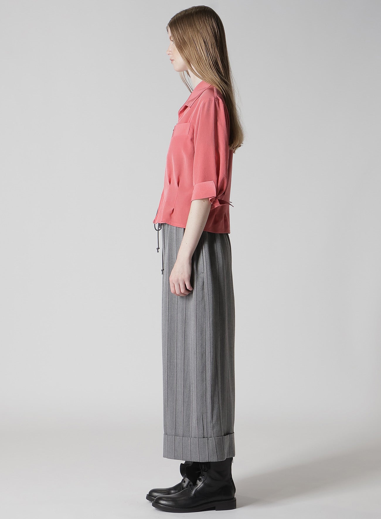 TA/PE CREPE DE CHINE 3/4 SLEEVE BLOUSE