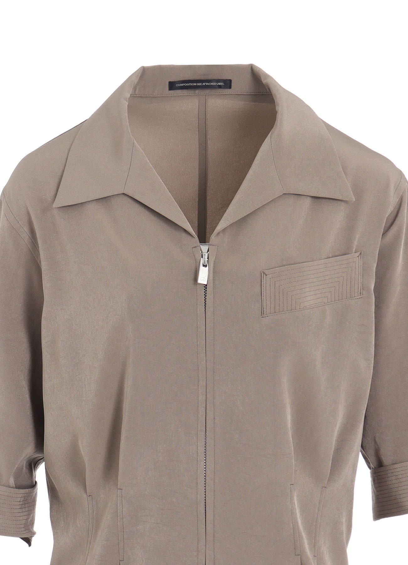 TA/PE CREPE DE CHINE 3/4 SLEEVE BLOUSE