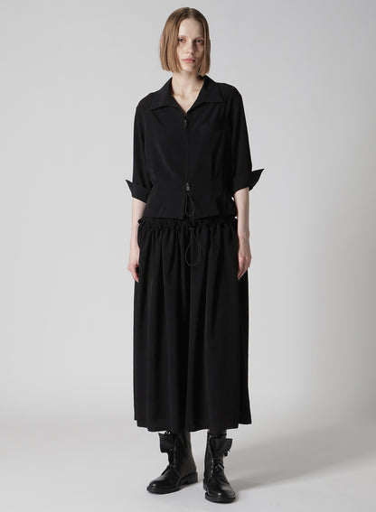 TA/PE CREPE DE CHINE 3/4 SLEEVE BLOUSE