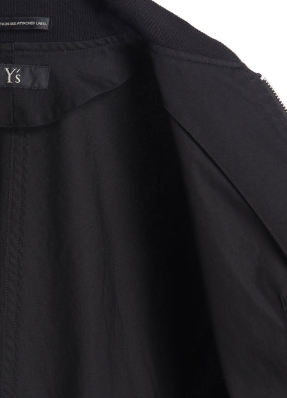 COTTON TWILL SHORT BLOUSON