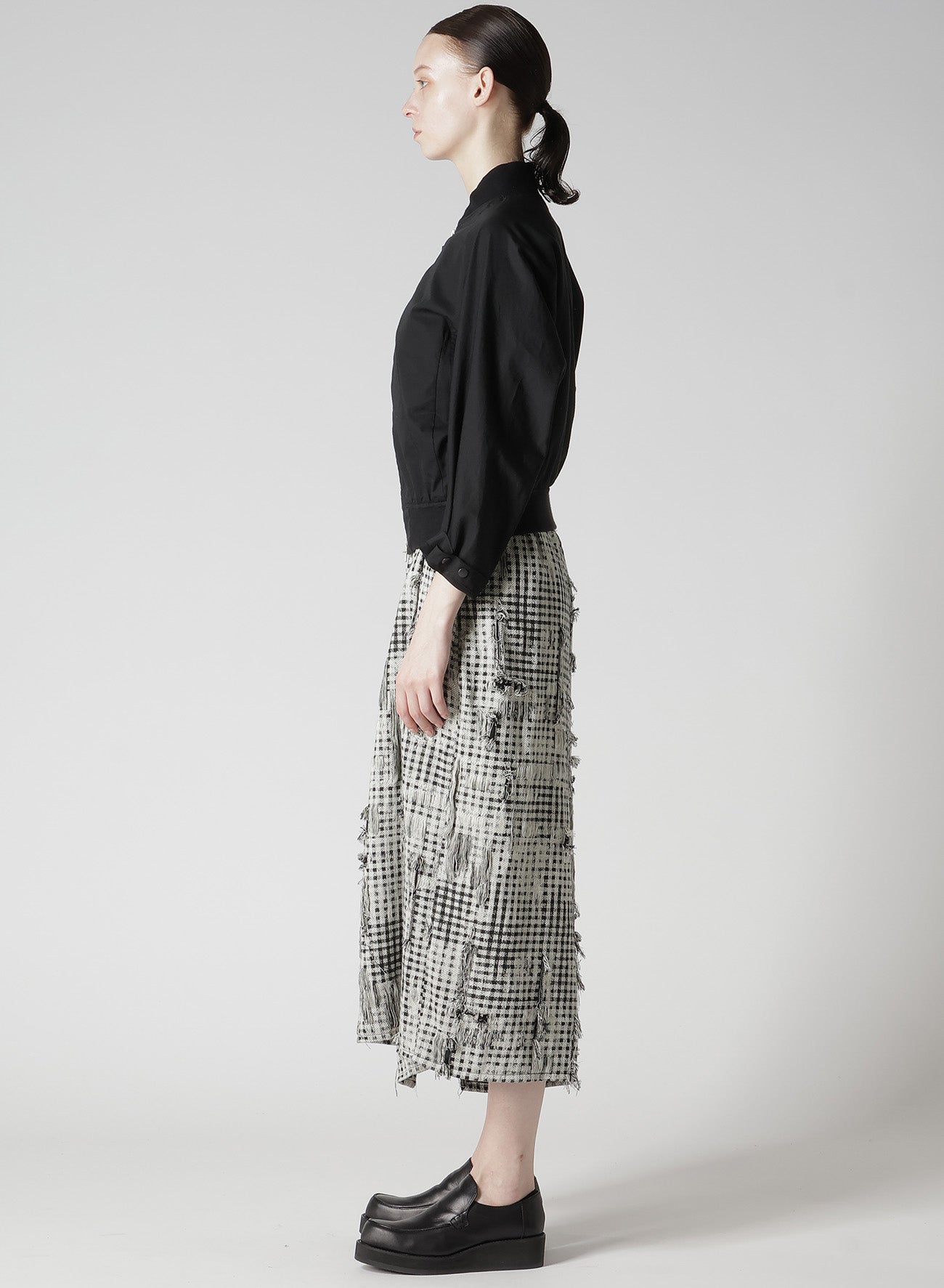 COTTON TWILL SHORT BLOUSON