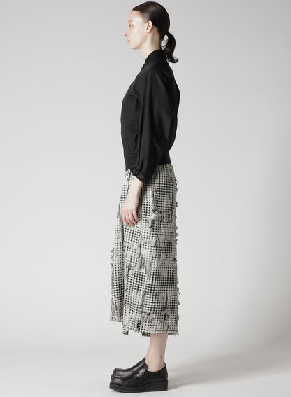 COTTON TWILL SHORT BLOUSON